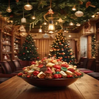 christmas party background