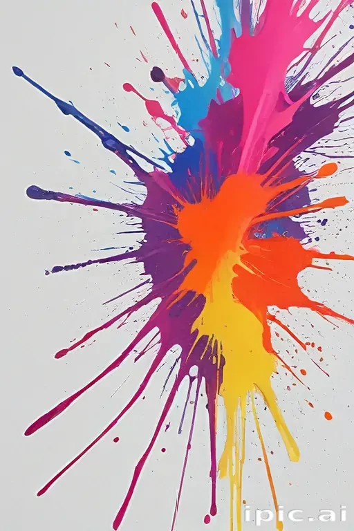 paint splatter transparent