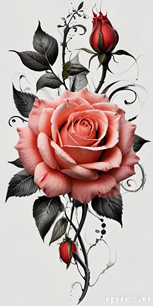 rose tattoo png