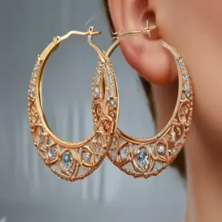 hoop earrings png