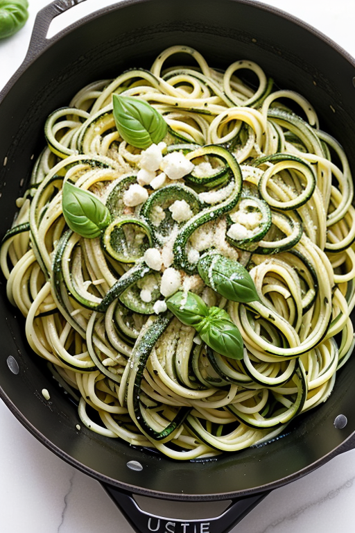 one pot zucchini basil pasta