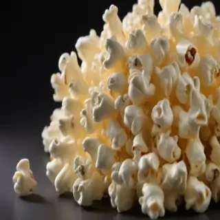 transparent popcorn