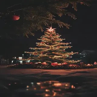 aesthetic christmas iphone wallpaper