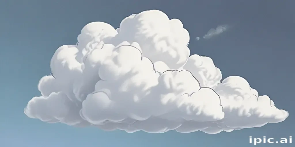 cartoon cloud drawing