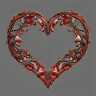 heart border png aesthetic