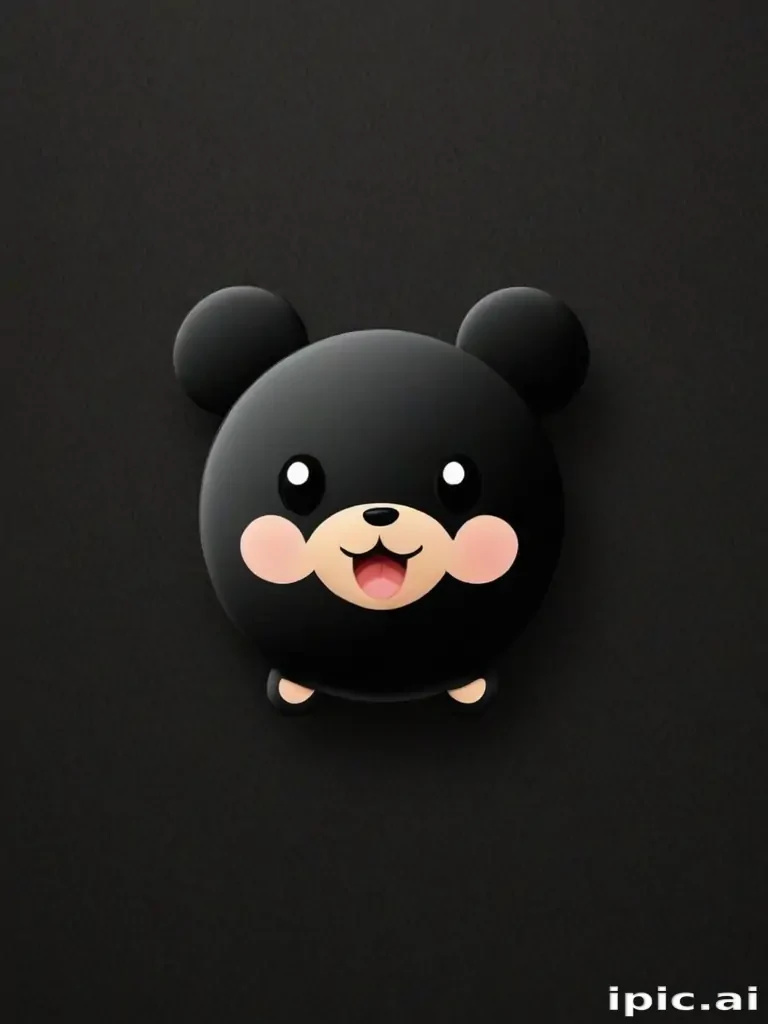 cute black iphone wallpaper