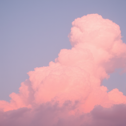 pink cloud aesthetic