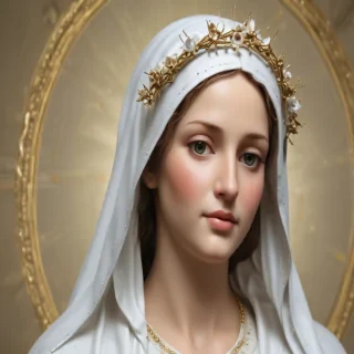 virgin mary clip art