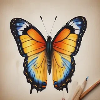 butterfly images to draw