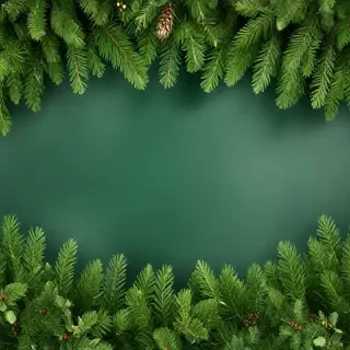 green christmas background
