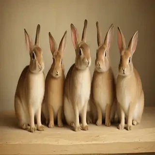 vintage rabbit images