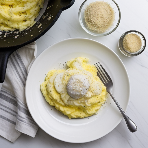 ina garten scrambled eggs cacio e pepe