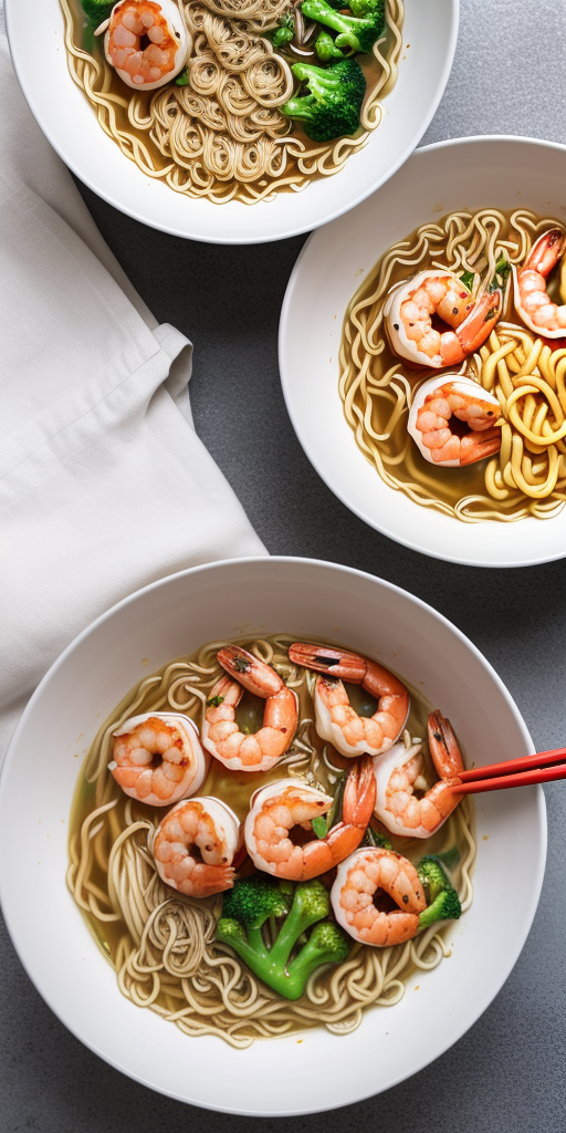 shrimp and ramen noodle recipe