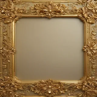 golden border
