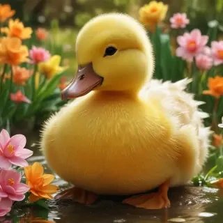 cute duck wallpaper