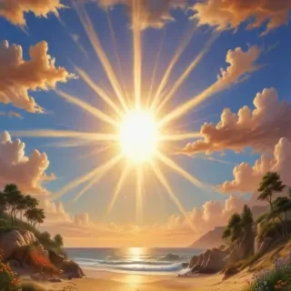 sun clipart transparent