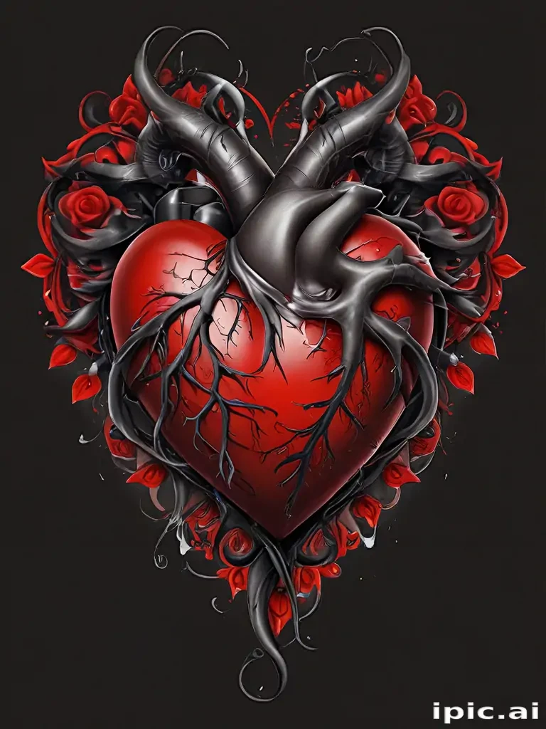 heart tattoo png