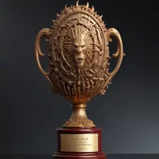 trophy drawing