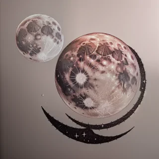 moon drawinh