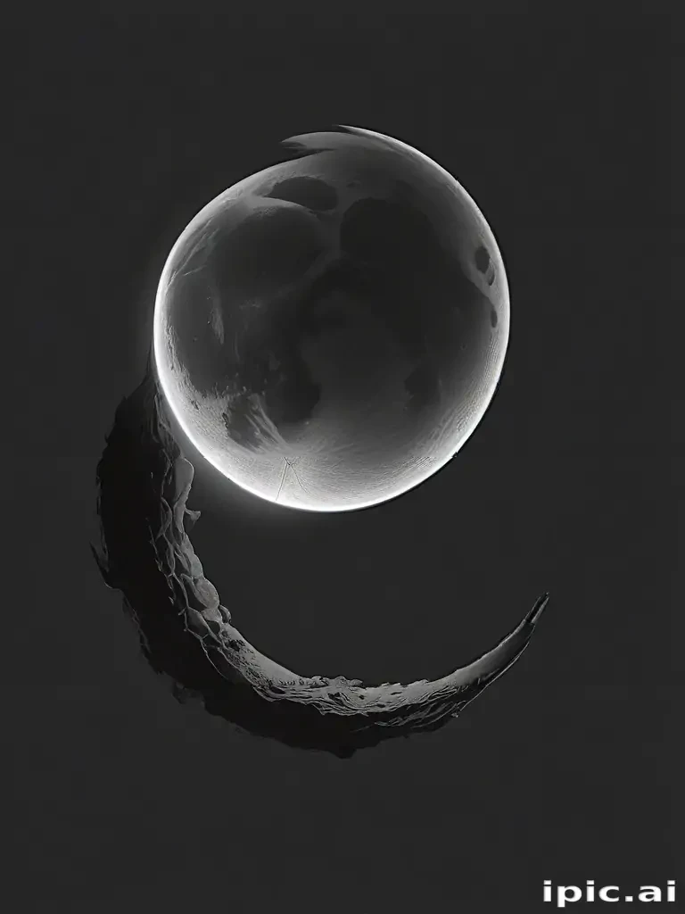 crescent moon transparent background