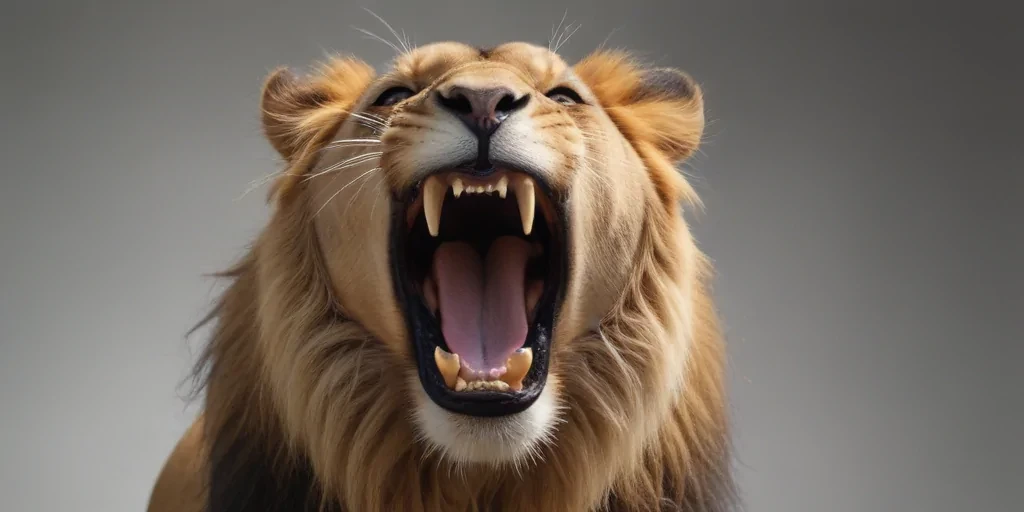 lion roar png