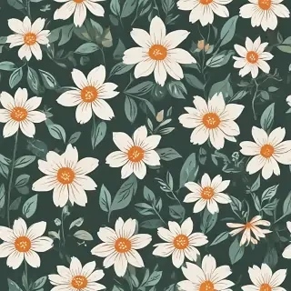 simple flower background
