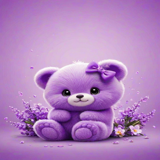 cute wallpapers purple