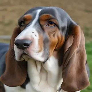 basset bleu de gascogne