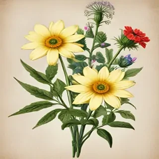 free wildflower clipart