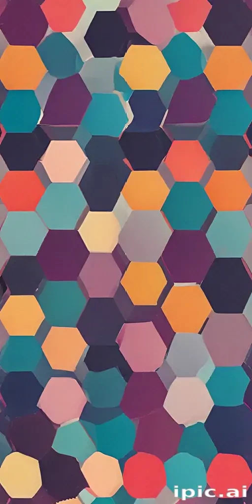 hexagon pattern png