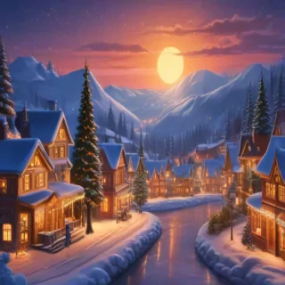 cartoon christmas backgrounds