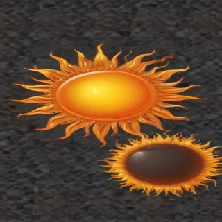 transparent background sun clipart