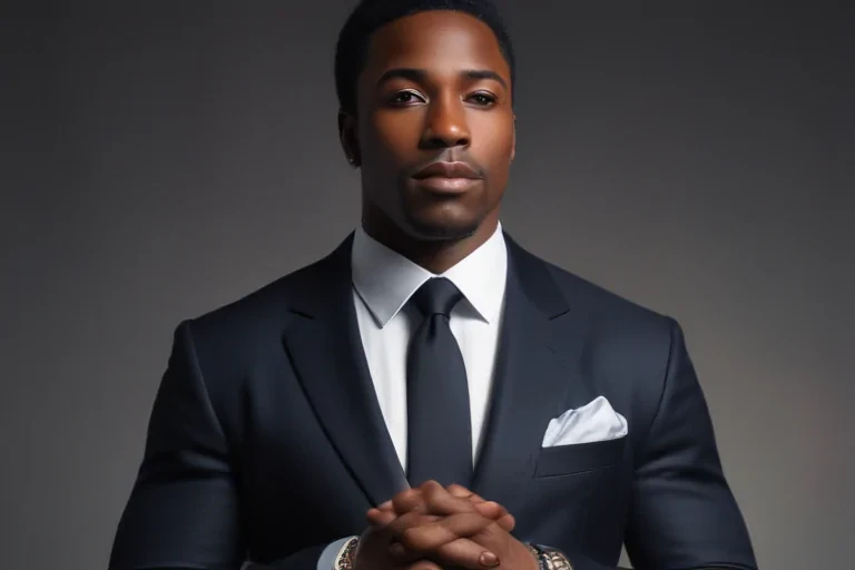 black man