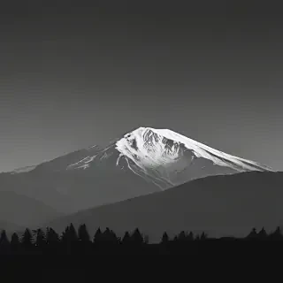 mountain silhouette