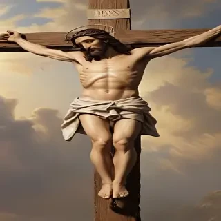 jesus on the cross picture