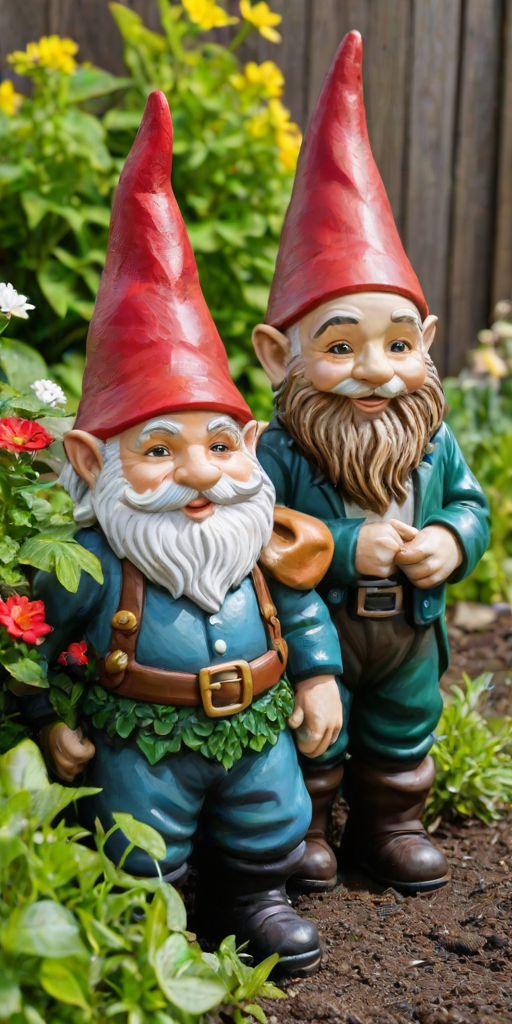 garden gnomes