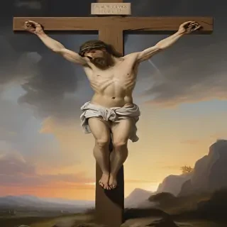 image christ on the cross