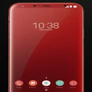 red lockscreen