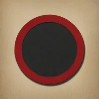 red circle