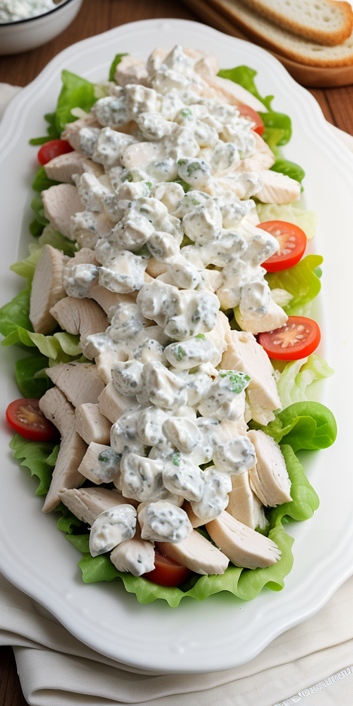 chicken salad with cream cheese