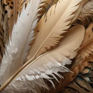 feather background
