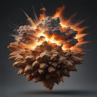 explosion transparent background