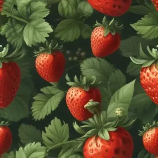 aesthetic strawberry wallpaper