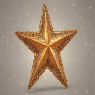 christmas star clipart
