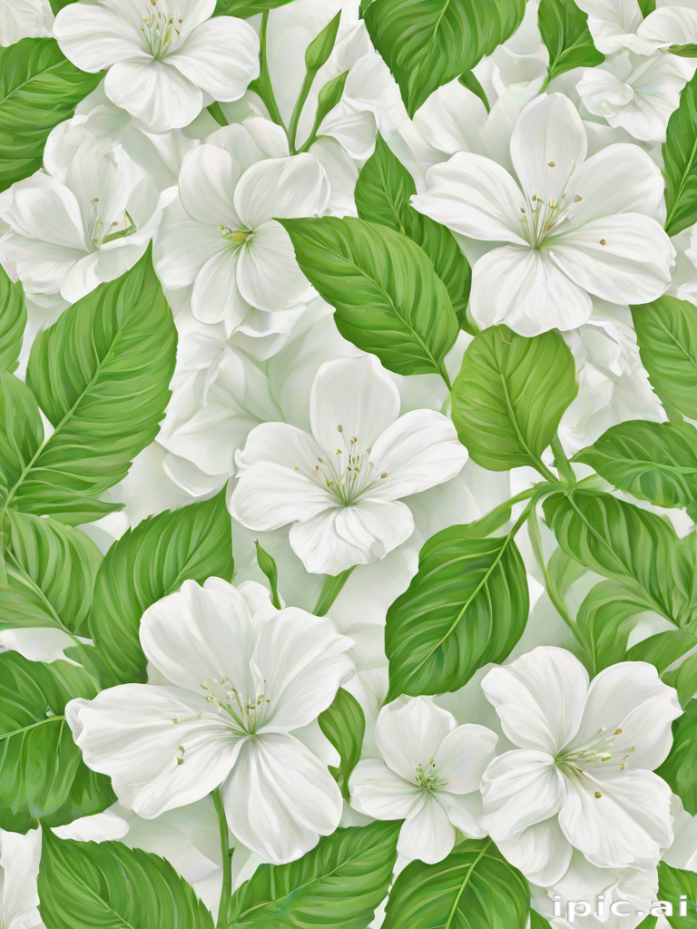 white and green background