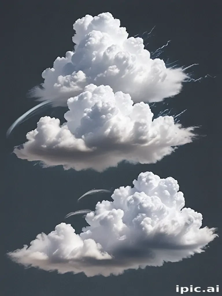 clouds with transparent background