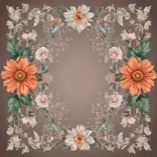 clipart borders flowers