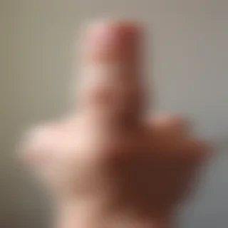 middle finger background