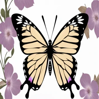 butterfly background transparent
