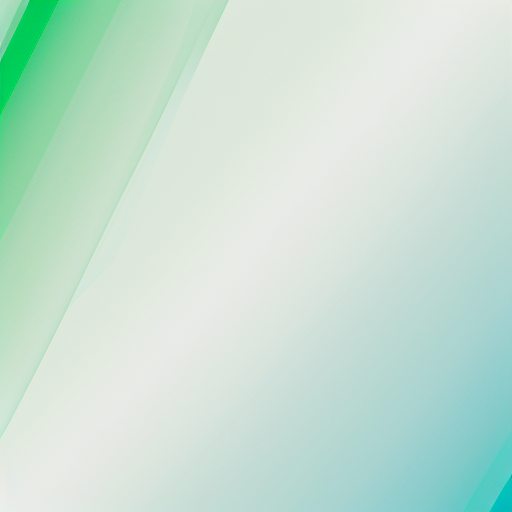 Soft Gradient Waves in Shades of Green and Blue Creating a Serene ...